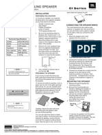 Owners Manual CI6R