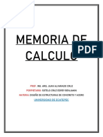 Memoria de Calculo