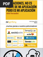 Pdfslide - Tips - Anotaciones en Symfony Desymfony 2013 Ariel Ferrandini