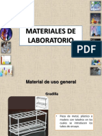 Materiales de Laboratorio