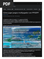 Cómo Jugar Juegos Multijugador Con PPSSPP