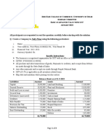 Tally With GST Workshop Jan 2023 Question