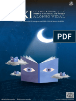 XXI Premio Nacional de Poesía Alonso Vidal