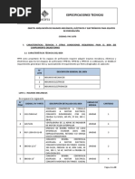 Especificaciones Técnicas Pac-1070