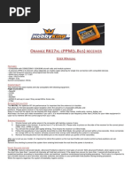 Orange R617XL CPPM (S.bus) Receiver