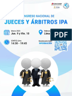 X Congreso Nacional de Jueces y Árbitros - IPA