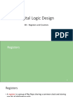 Lecture 08 - Registers and Counters