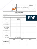 Fiche Controle A La Reception