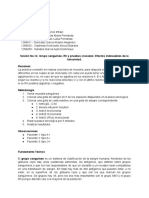 Sesión No.14 - Grupo Sanguíneo, RH y Pruebas Cruzadas: Efectos Indeseables de La Inmunidad.