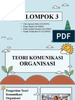 Kelompok 3 Teori Komunikasi