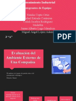 Evaluación Del Ambiente Externo de Una Compañia 3A