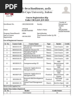 2nd Sem Course Registration