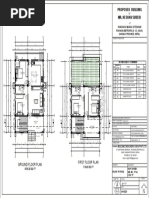 Proposed Building Mr. Keshav Subedi: Ground Floor Plan First Floor Plan