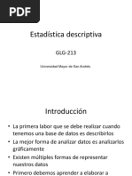 Estadística Descriptiva - 1