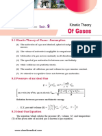 Kinetic Theory of Gases