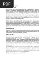 Embargo Por La Ley de Fomento Agricola y La Comparacion Con La 189-11