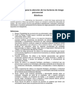 El Programa para La Atención de Los Factores de Riesgo Psicosocial Final Elasticos