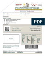 Forma de Ingreso para Pago Referenciado: 91YNR3 3SCK1AAU7N1002591