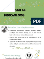 1 The Nature of Psychology