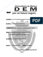 Representación de Conocimiento y Recuperación de La Información