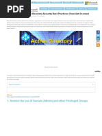 Https Cloudinfrastructureservices Co Uk Active-Directory-Security-Best-Practices
