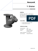 Y-STRAINER YS-SLF4 Flanged End