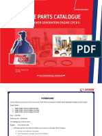 Spare Parts Catalogue 100kva