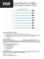 LSSBB Full Length Simulation Test 