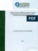 Aplicativo Computacional para Dimensionamento de Canais e Estruturas Hidráulicas
