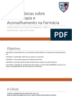 Antibioterapia e Aconselhamento Na Farmácia