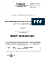 PET-OP-SEY-008 - Montaje de Descargador de Sobretension 220KV