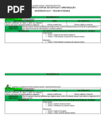 Dosificación de Secuencias y Aprendizajes Matemáticas 1°