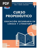 Propedéutico Lengua y Literatura