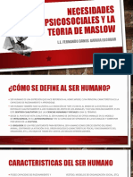 Necesidades Biopsicosociales y La Teoria de Maslow