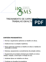 Treinamento em Altura 2018