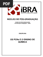 Os Pcns e o Ensino de Quimica