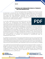 Instructivo Sector Productivo - Subsistema de Formación para El Trabajo