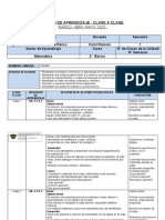 Planificación Matemática Marzo 2023