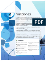 Fracciones. Contenidos