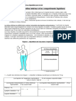 Activité N°1 Milieu Intérieur Et Compartiments Liquidiens