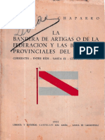 La Bandera de Artigas o de La Federacion Felix Chaparro Sana Fe Argentina 1951