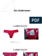 Ladies Underwear