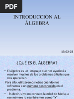 Presentacion de Algebra