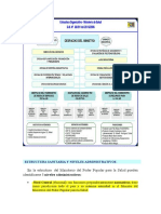 Estructura Sanitaria y Niveles Administrativos