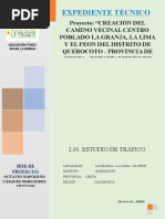 2.01. Estudio de Tráfico