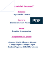 Investigacion de Legislacion Laboral