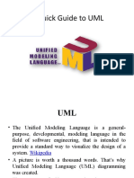 A Quick Guide To UML