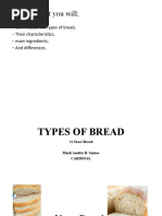 The Four Types of Bread TLE 9 QUARTER 3