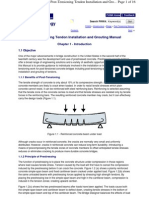 PT Installation and Grouting Manual