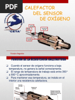 2.1 Resistencia Calefactora Del Sensor de Oxigeno